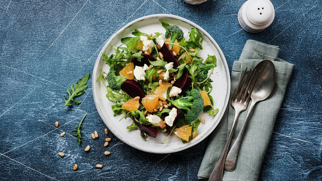 Broccoli, Beet & Orange Salad