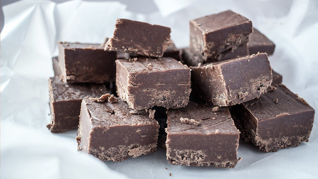 Dark Chocolate Salted Fudge